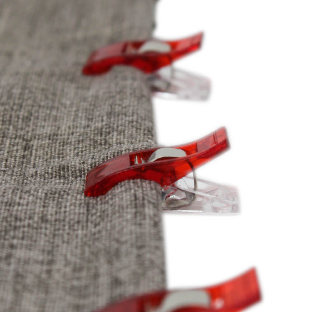 10 Stück Wonderclips - ROT - 25x10mm