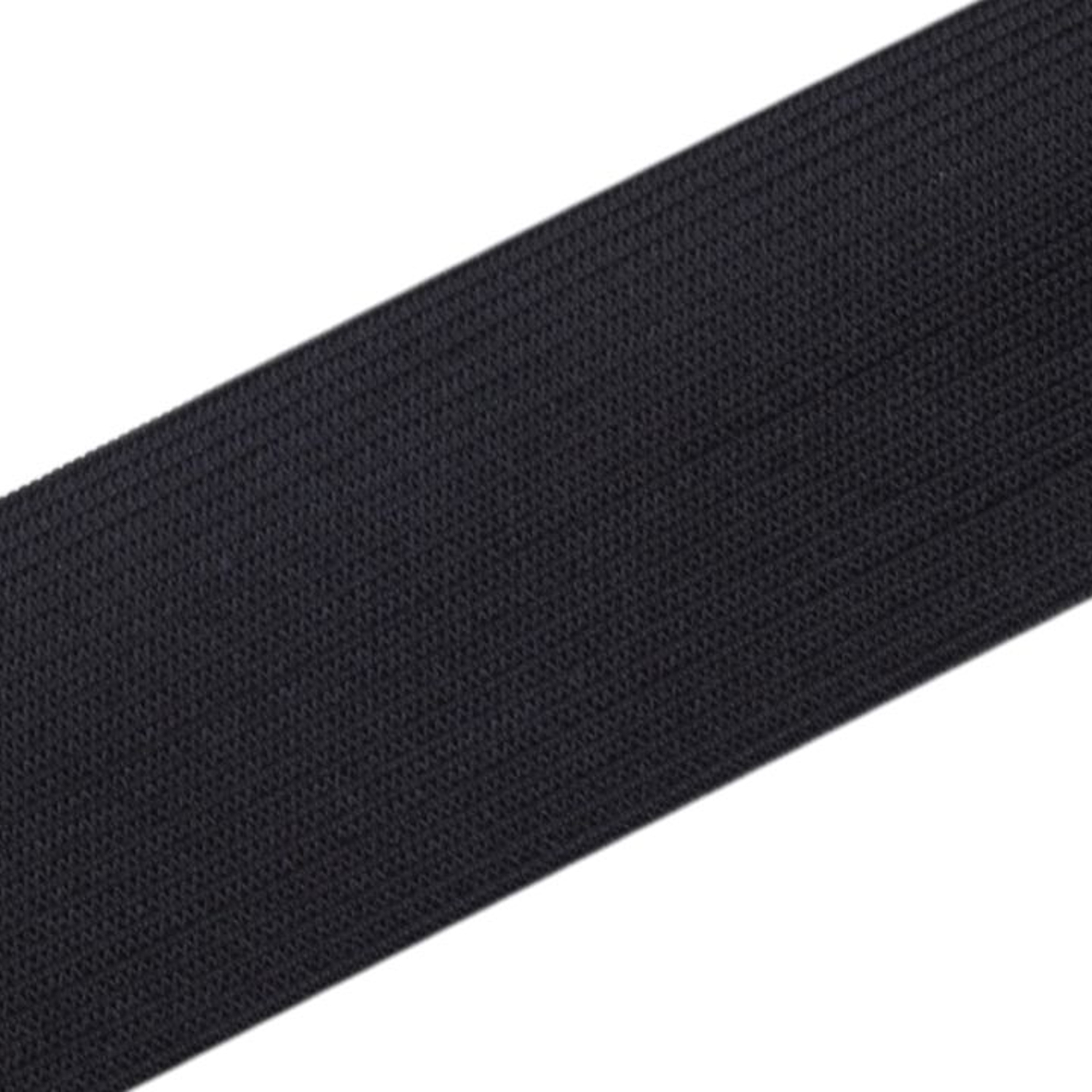 2 Meter Gummiband mit 30 mm Breite in Schwarz