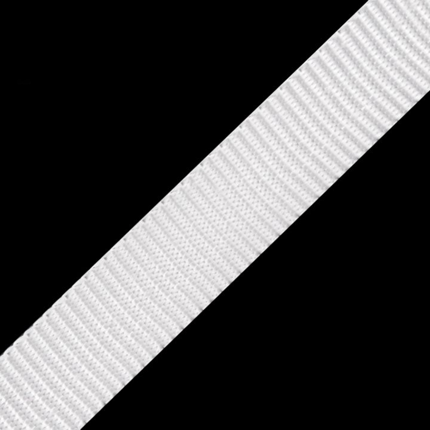 Gurtband - 15mm - Weiß