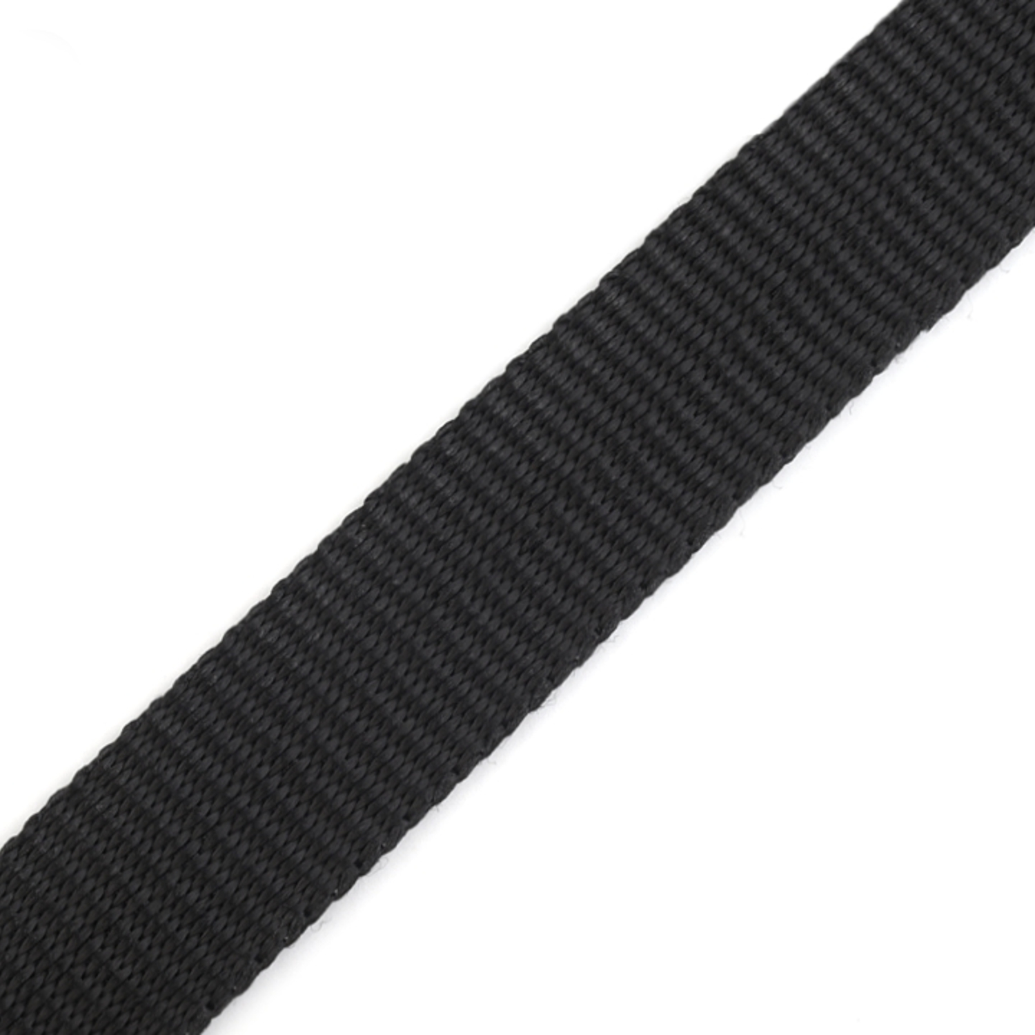 Gurtband - 15mm - Schwarz