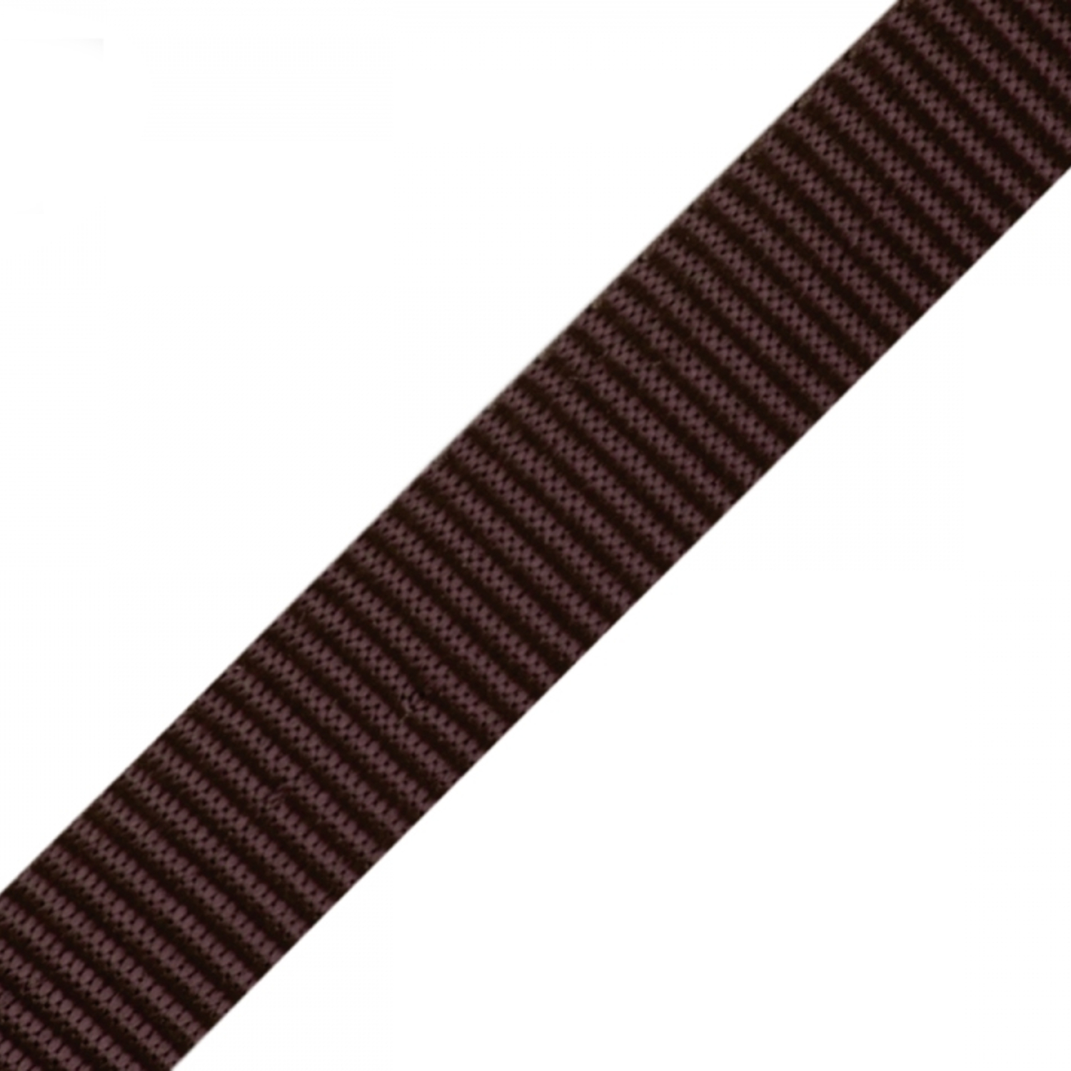 Gurtband - 15mm - Dunkelbraun (77)