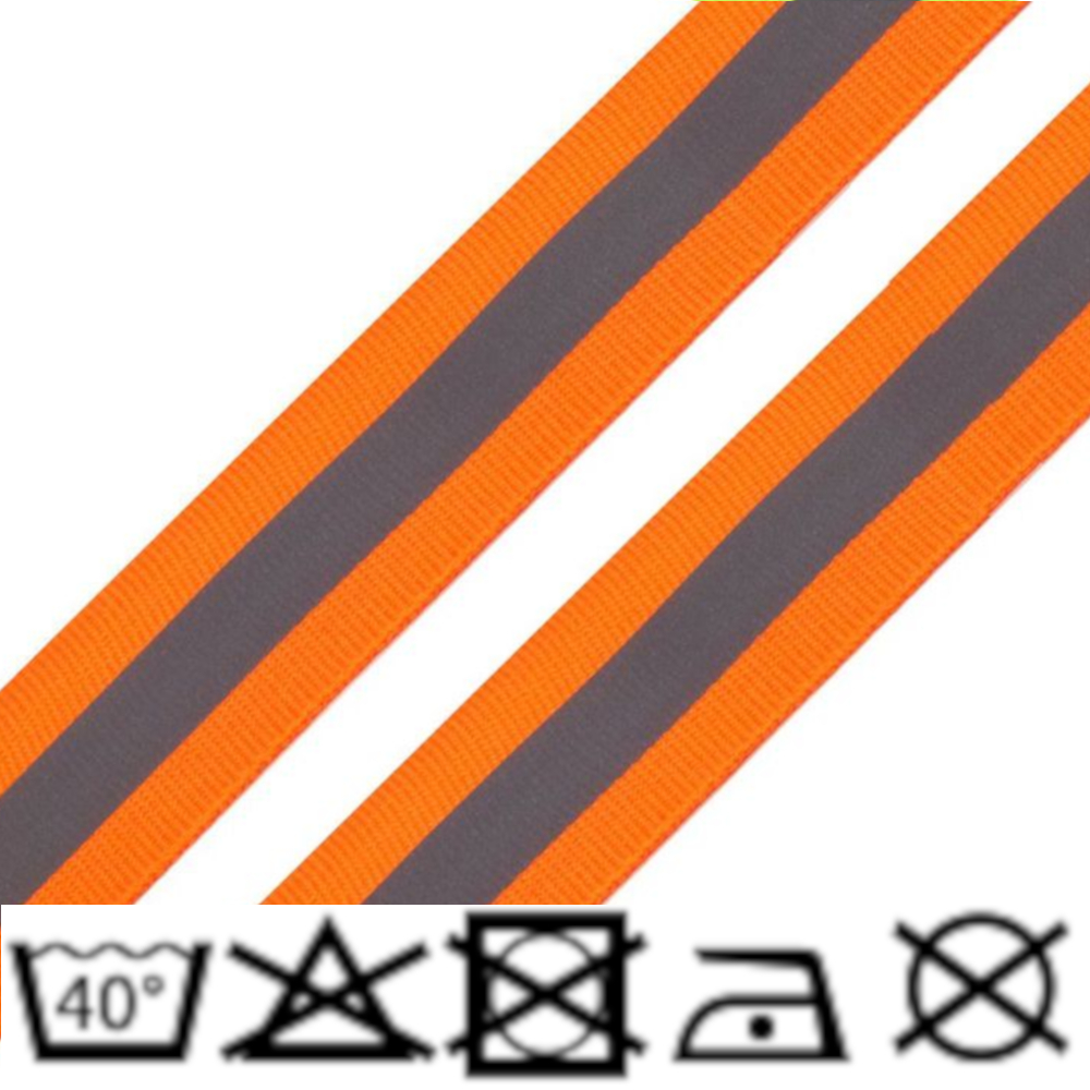 Reflexband - 25mm - Neon Orange