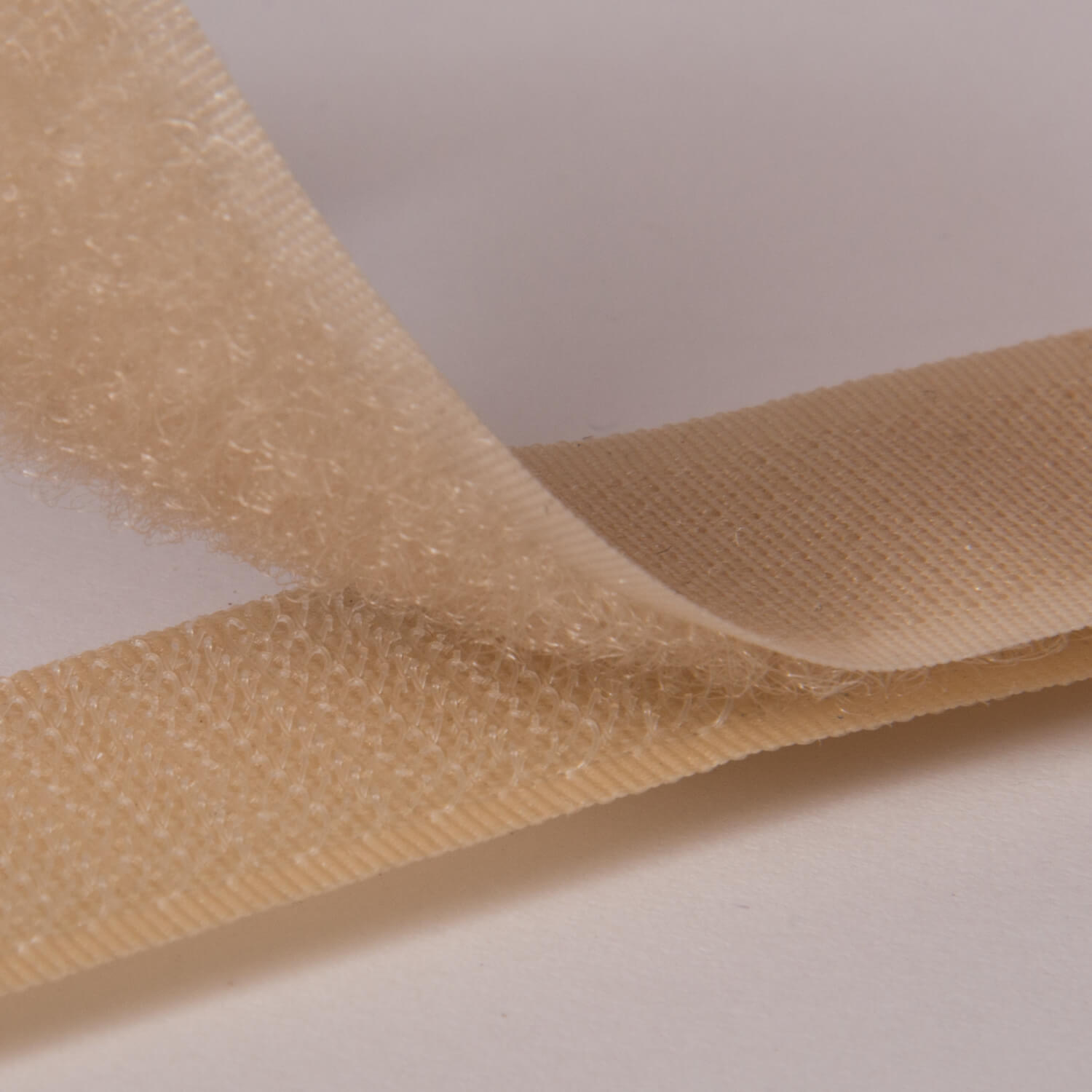 20 mm Klettband - Haken & Flauschband - NÄHBAR - Beige (009)