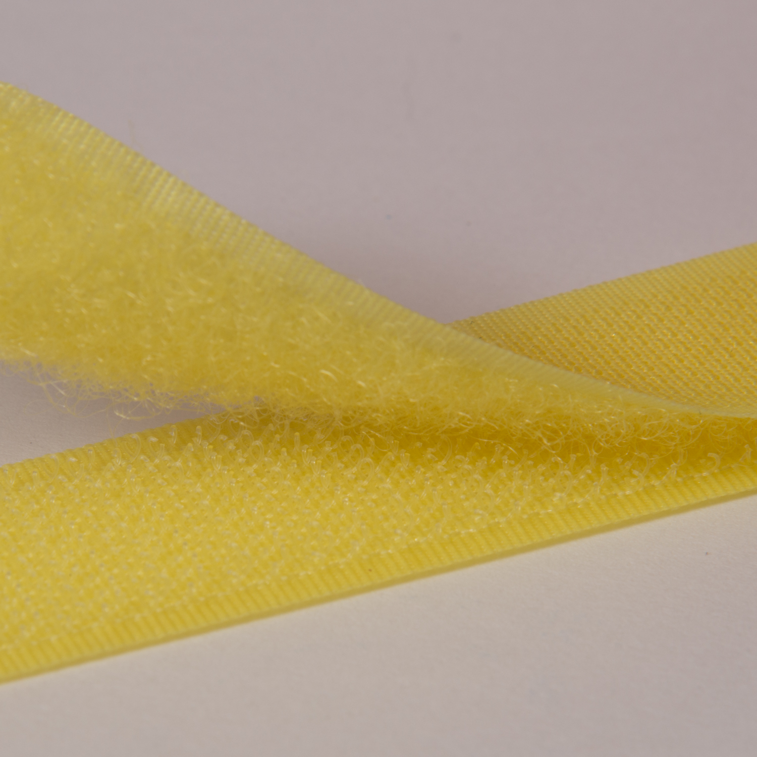 20 mm Klettband - Haken & Flauschband - NÄHBAR - Gelb (432)
