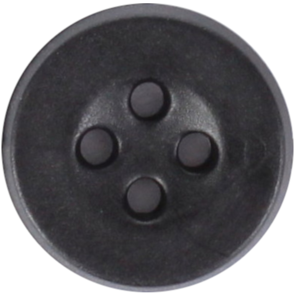 10 Knöpfe - 26" - 16,5mm in Schwarz