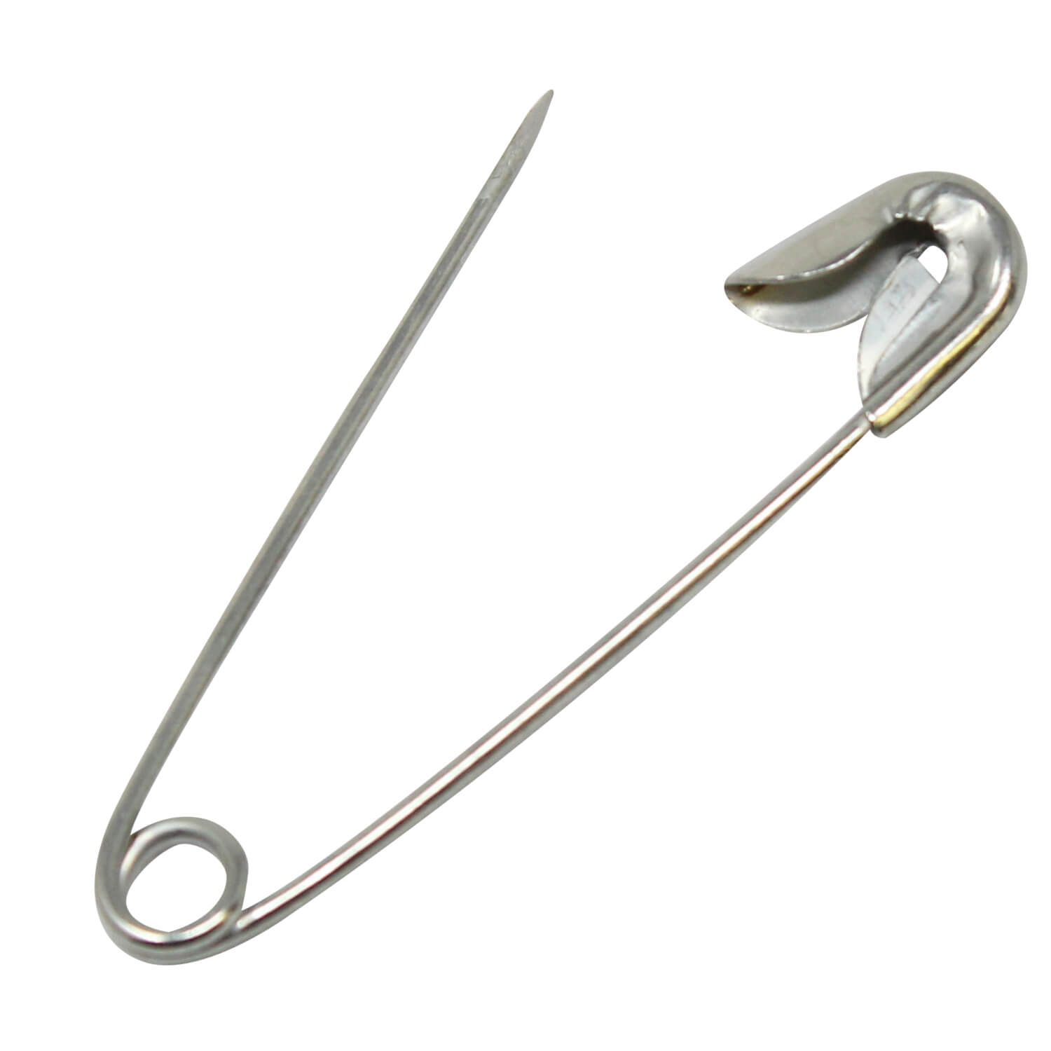 24 Sicherheitsnadeln - 32mm - Silberfarben