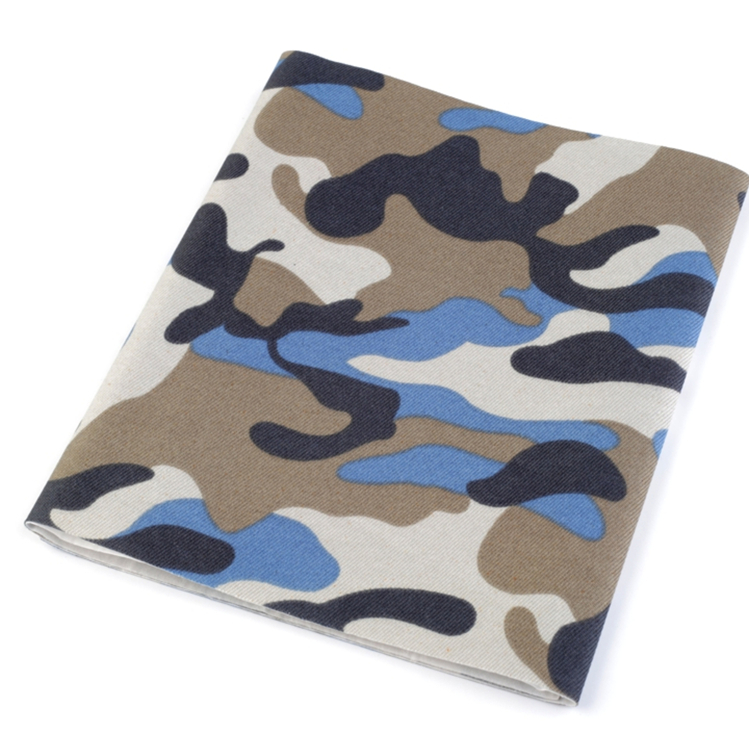Bügelflicken Camouflage 17x43 cm - Jeansblau (1)