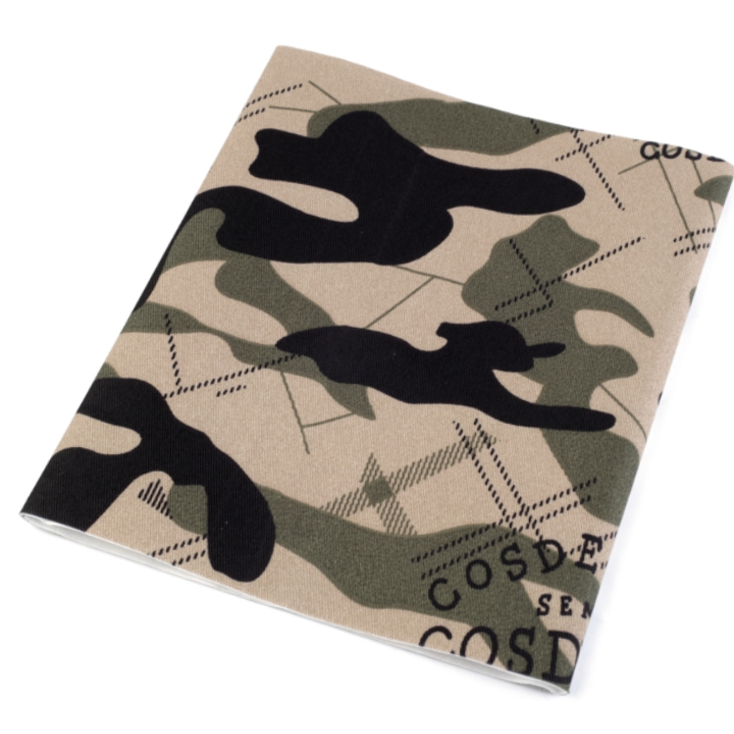 Bügelflicken Camouflage 17x43 cm - Naturbraun (6)