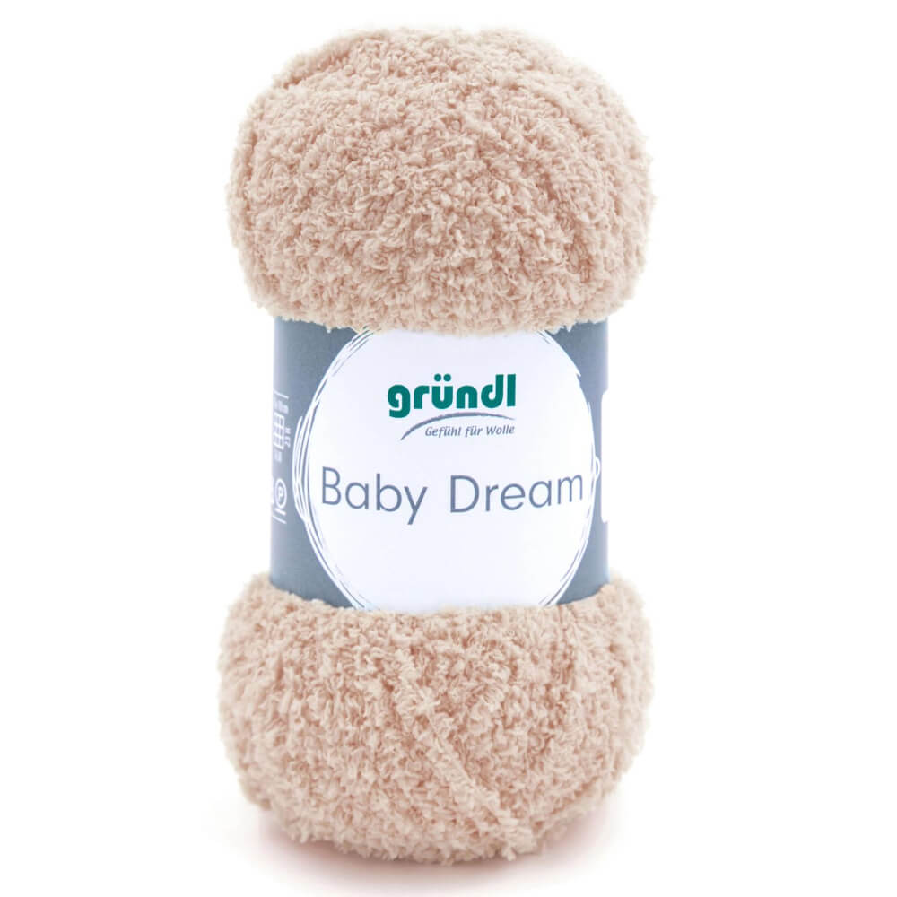 GRÜNDL | Baby Dream Wolle 50 g - Camel (07)