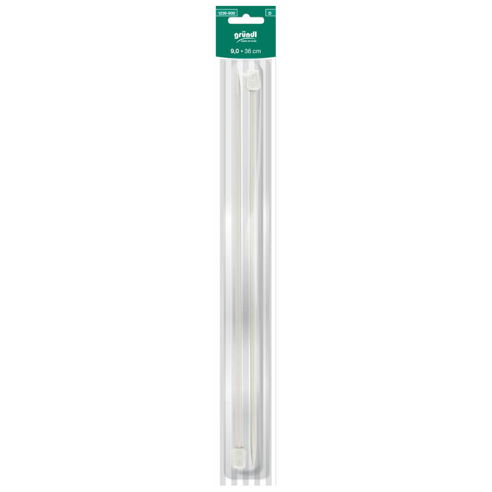 GRÜNDL | Jackenstricknadel  - Aluminium - 36 cm - Gr: 9,0 (1239-900)