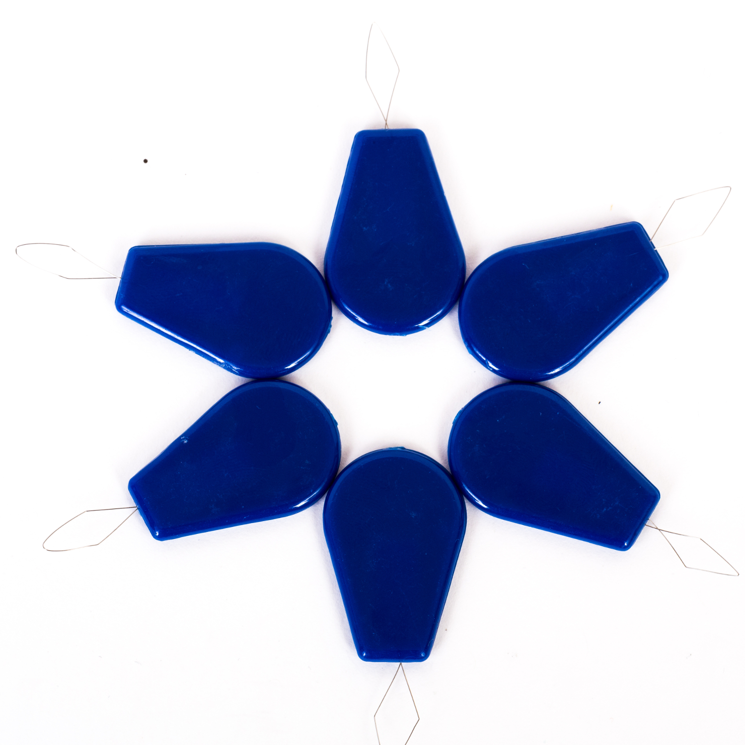 Einfädler aus Kunststoff in BLAU