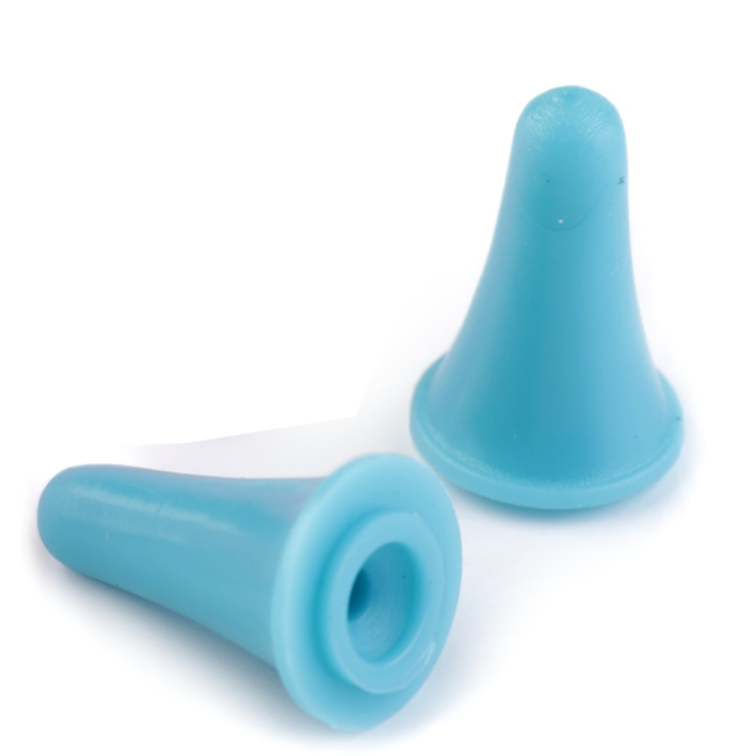2 Maschenstopper für Stricknadeln Gr. 2-3 in Blau