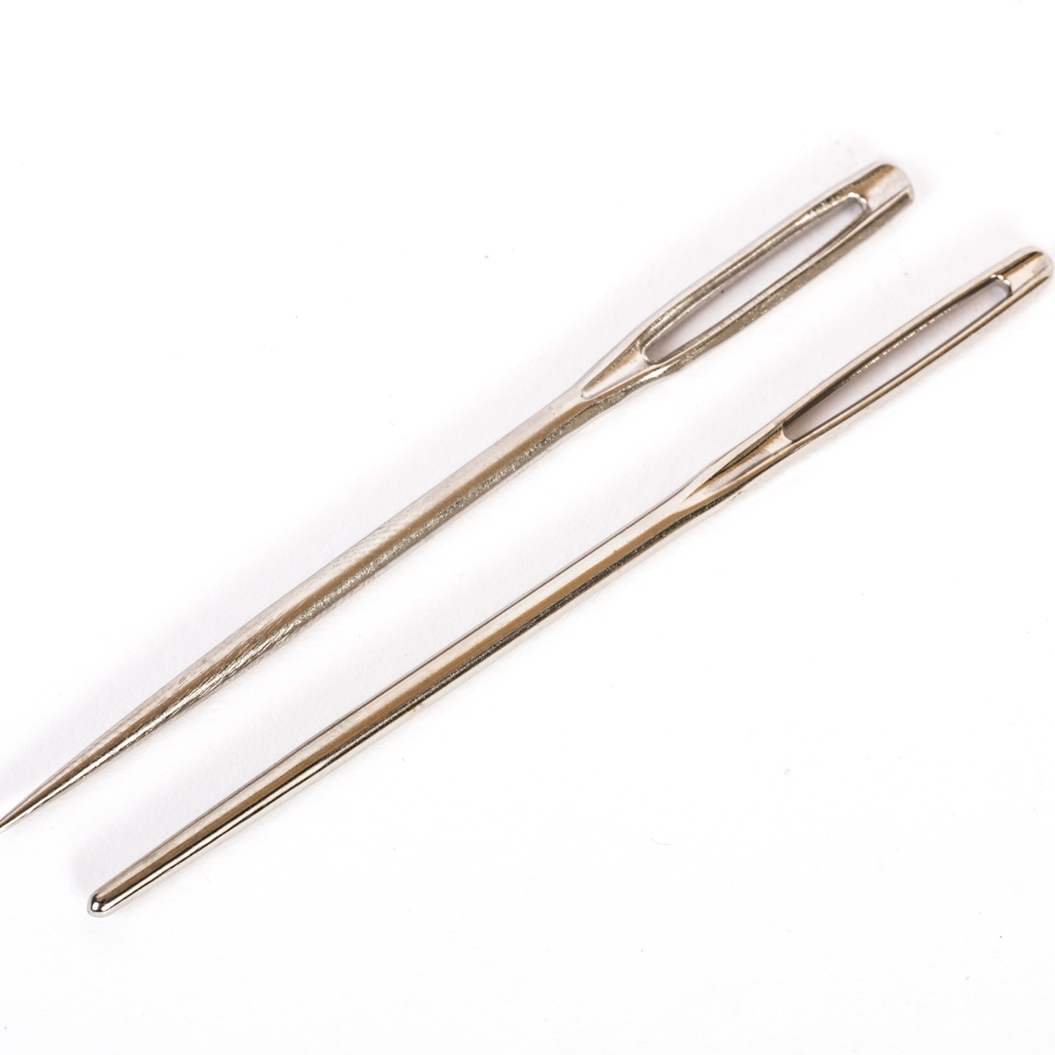 2 Teppichnadeln - Smyrnanadeln - 7cm lang MIT & OHNE Spitze