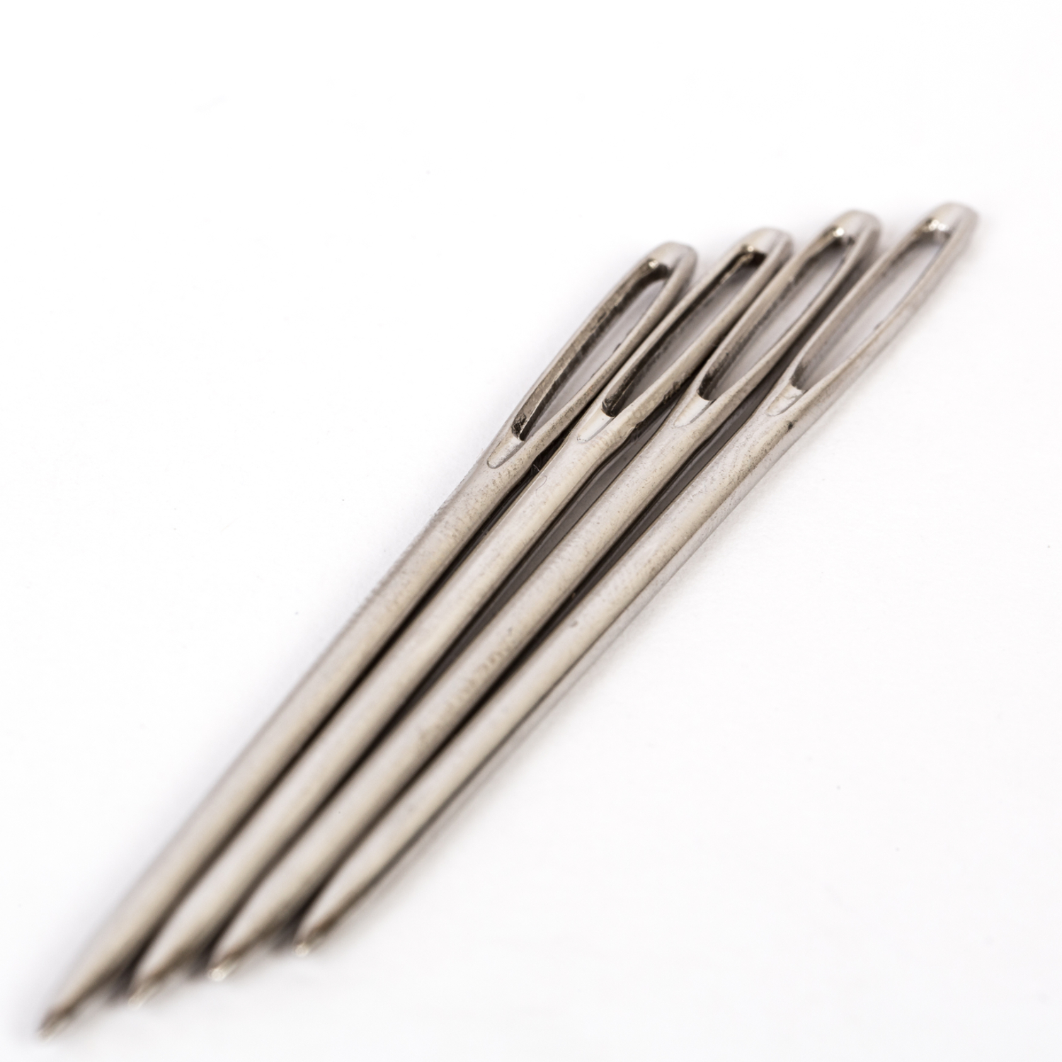 4 Sticknadeln ohne Spitze Nr. 14