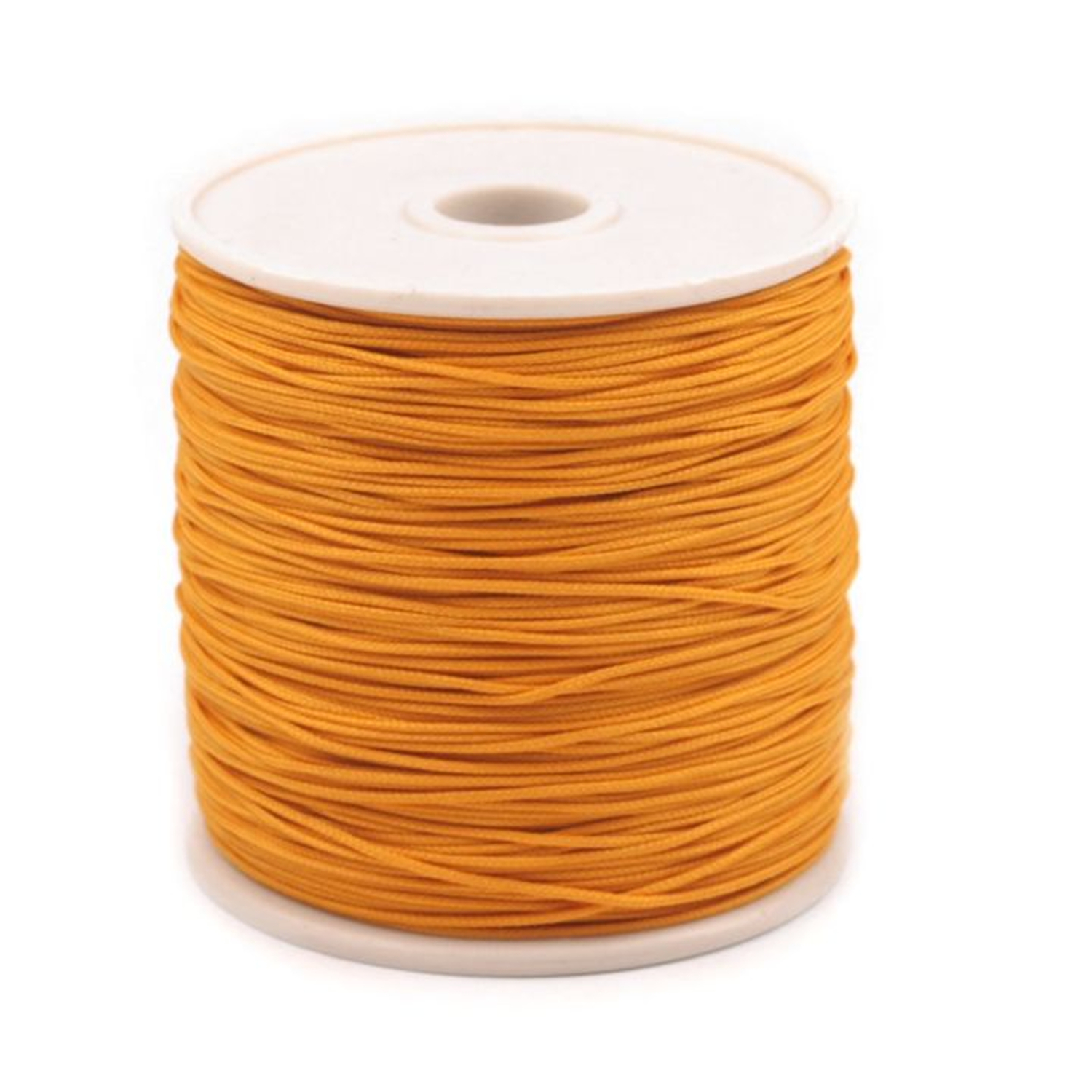Kordel Schnur PES  0,5 mm in Hellorange (stark)