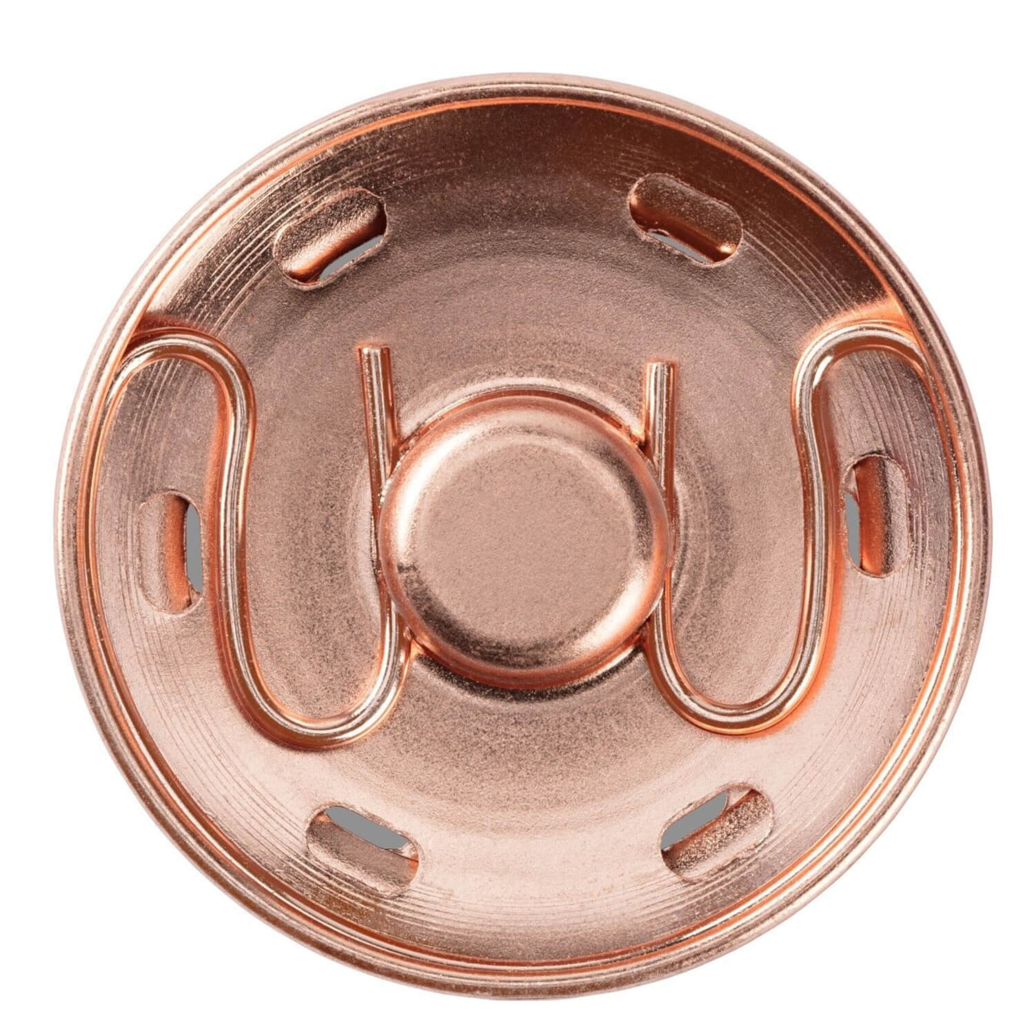 PRYM | 2 Druckknöpfe 30mm in rosegoldfarben