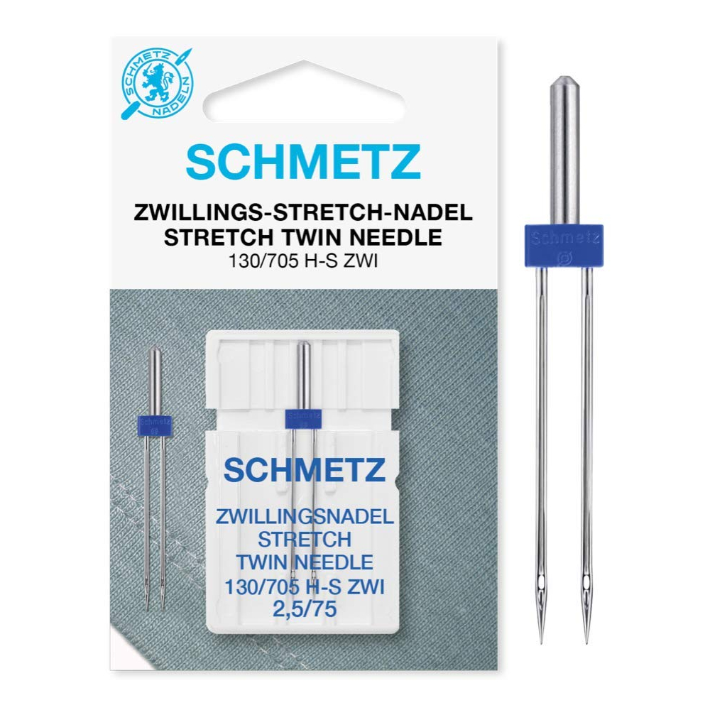 SCHMETZ | 1 Stretch Twin Nadel - 130/705H ZWI - 2.5/75