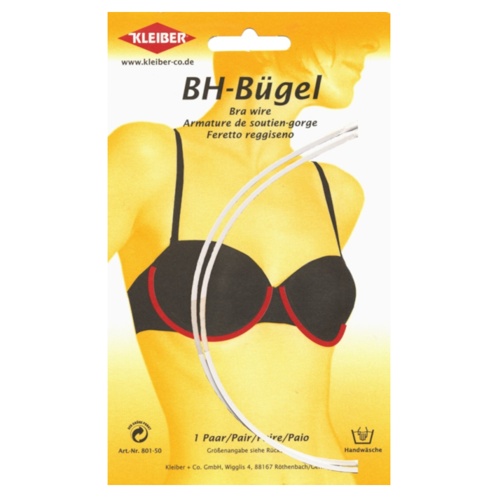 1 Paar BH-Bügel für Körbchengröße 90