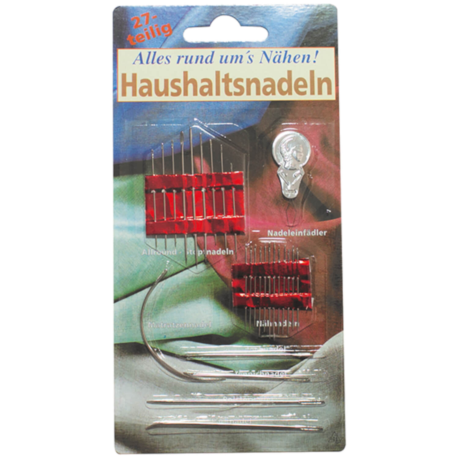 ALZE | 27tlg. Haushaltsnadel Set mit Einfädler