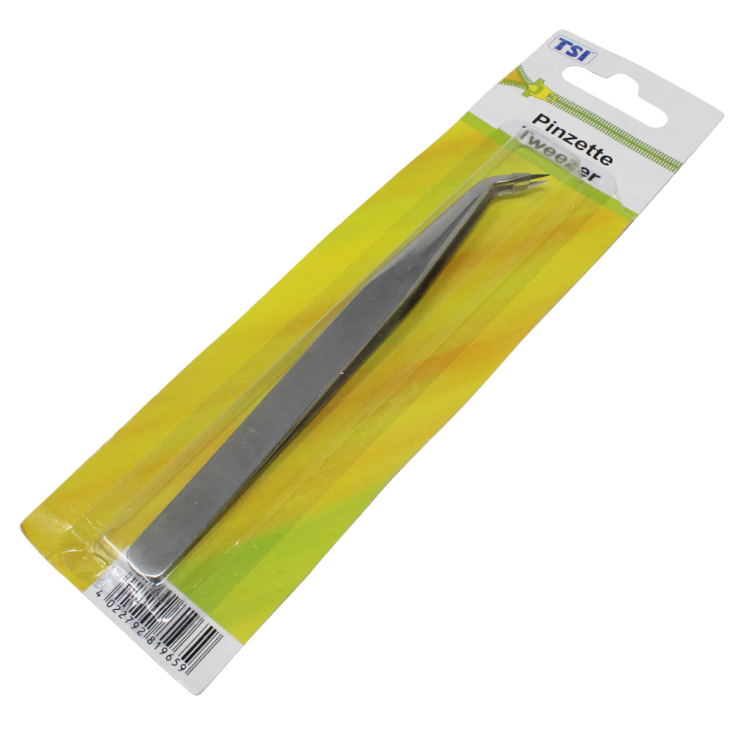 TSI Pinzette mit gekröpfter Spitze