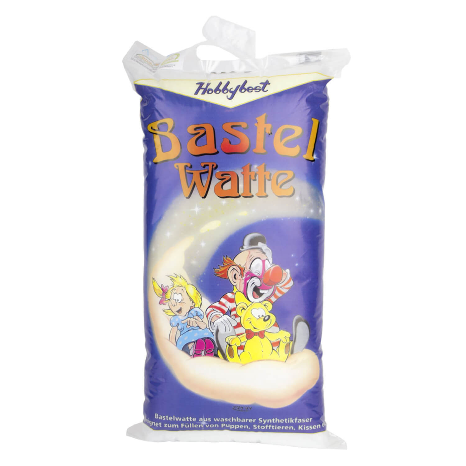 Bastelwattte / Füllwatte 300g in weiß