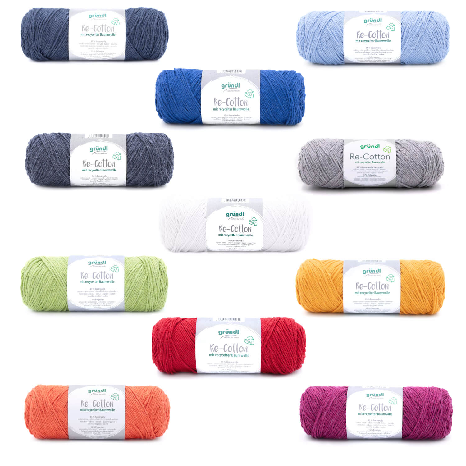 Gründl Re-Cotton - 100 g Knäuel