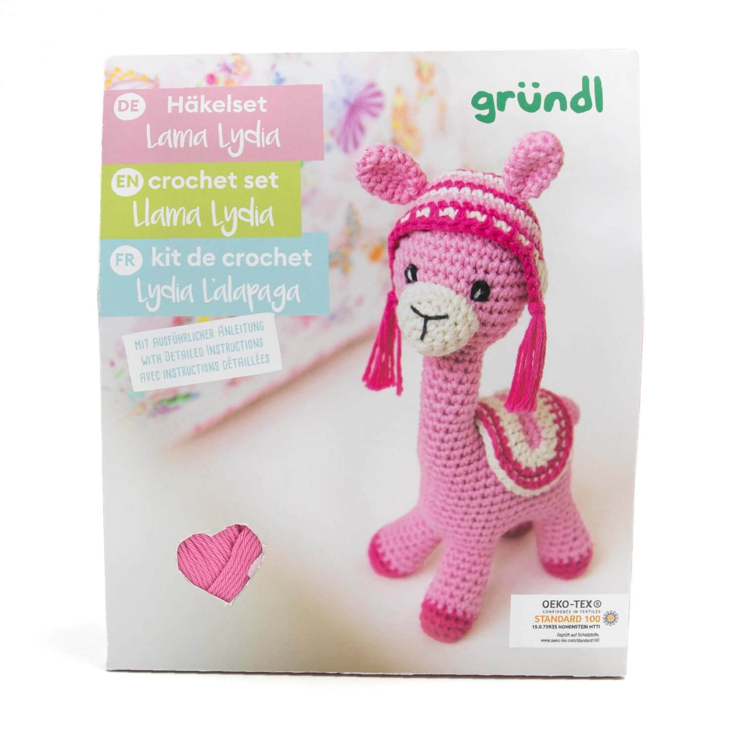 GRÜNDL | Häkeltier Lama Lydia (6092-02)