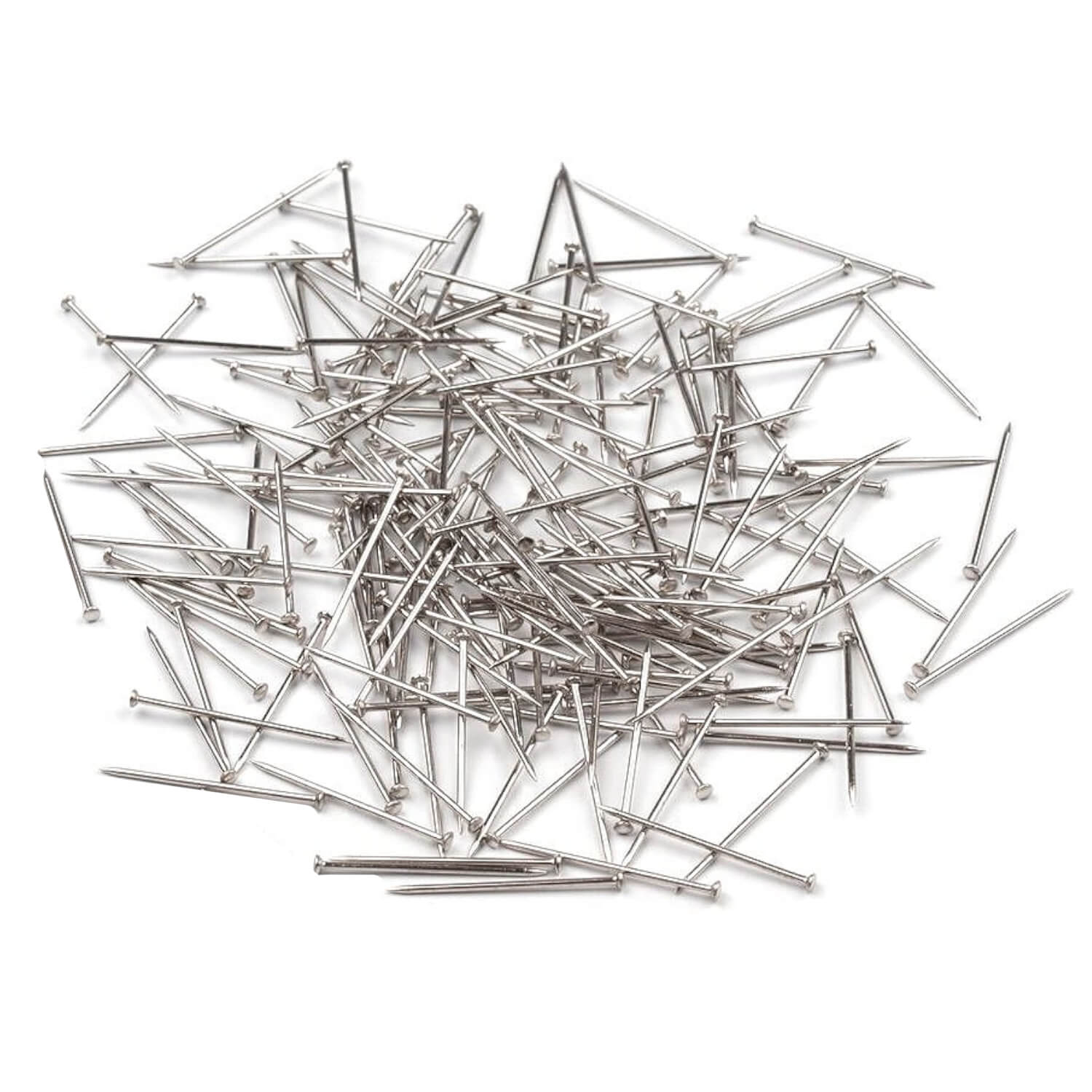 50 g Stecknadeln (Artischocken Nadeln) 18mm Länge silberfarben