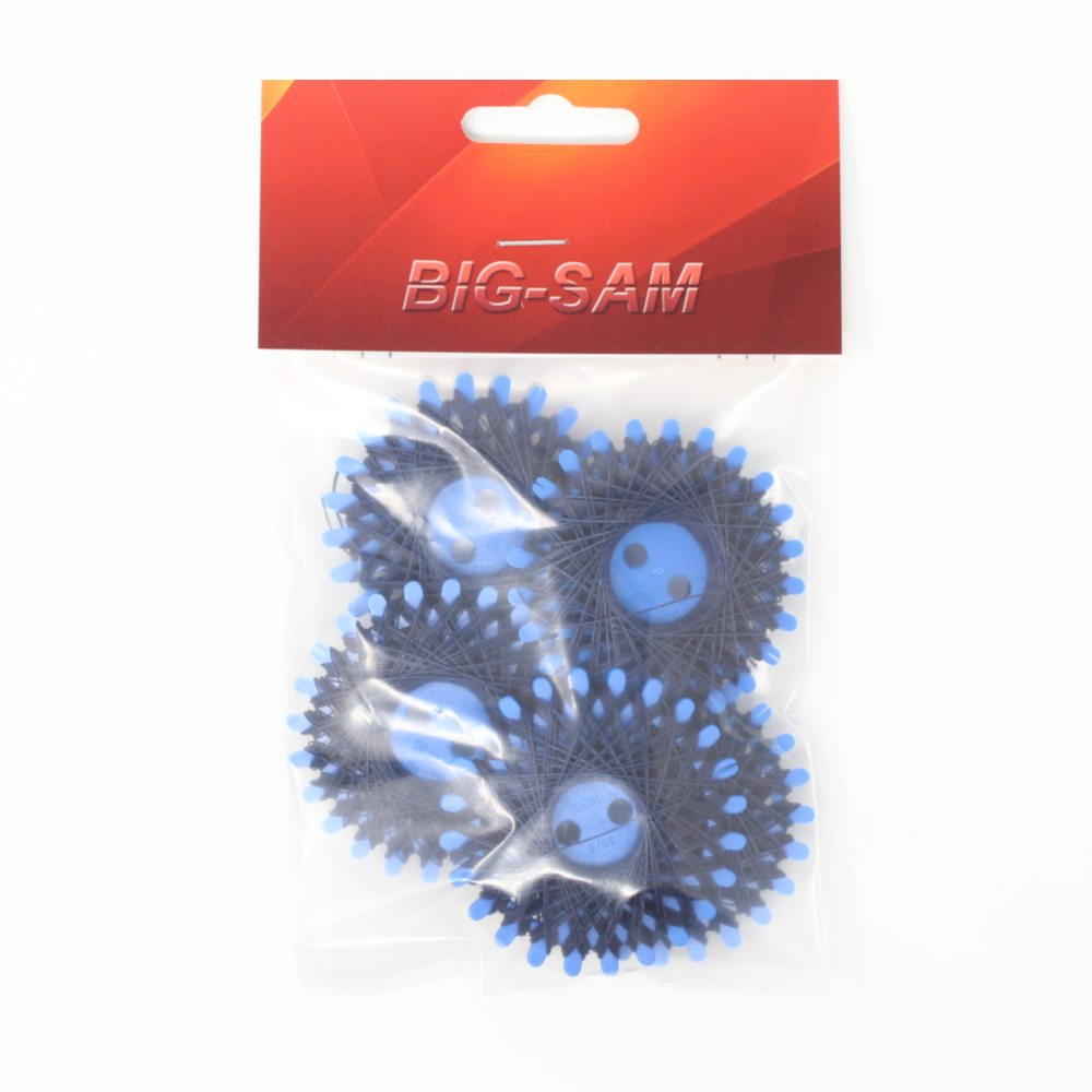 5x Sternzwirn mit je 20m aus 100% Baumwolle Nm 30/3 in Blau (956)
