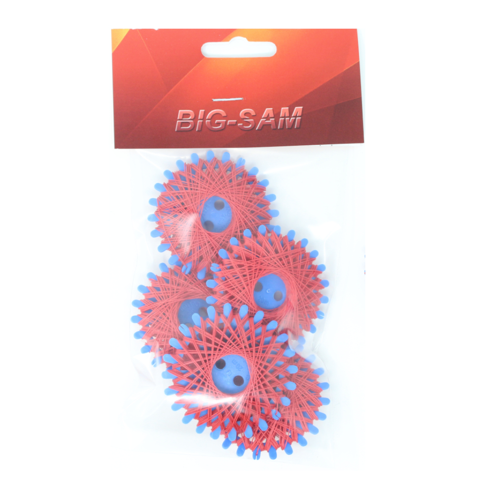 5x Sternzwirn mit je 20m aus 100% Baumwolle Nm 30/3 in Rot