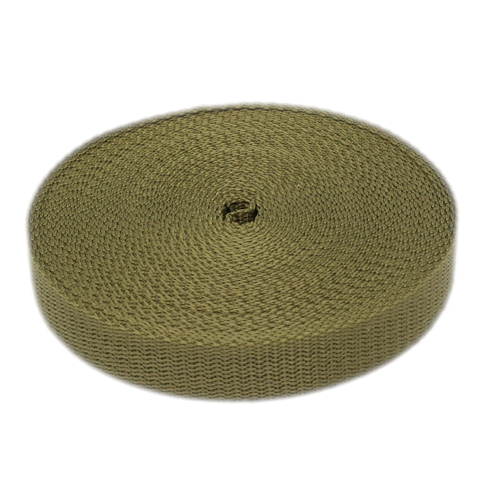 10 Meter PP Gurtband mit 20 mm Breite - Farbauswahl