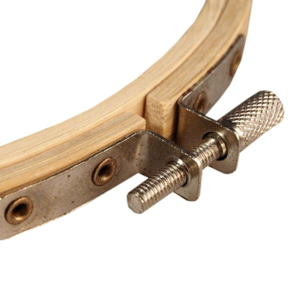 Stickrahmen aus Bambus - Ø 15,8cm