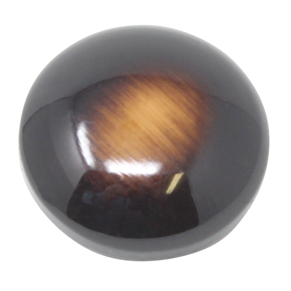 4 Augen Ösenknöpfe - 25mm Ø - 10mm Höhe - Braun