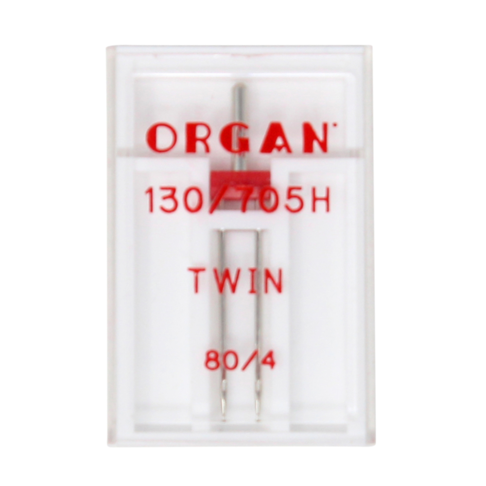 ORGAN | 1x TWIN - Doppelnadel 80/4