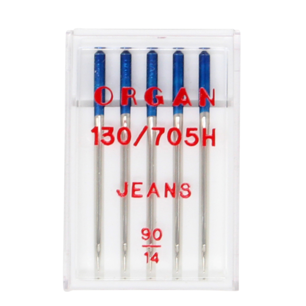ORGAN | 5 Jeans 130/705H Maschinennadeln 90/14
