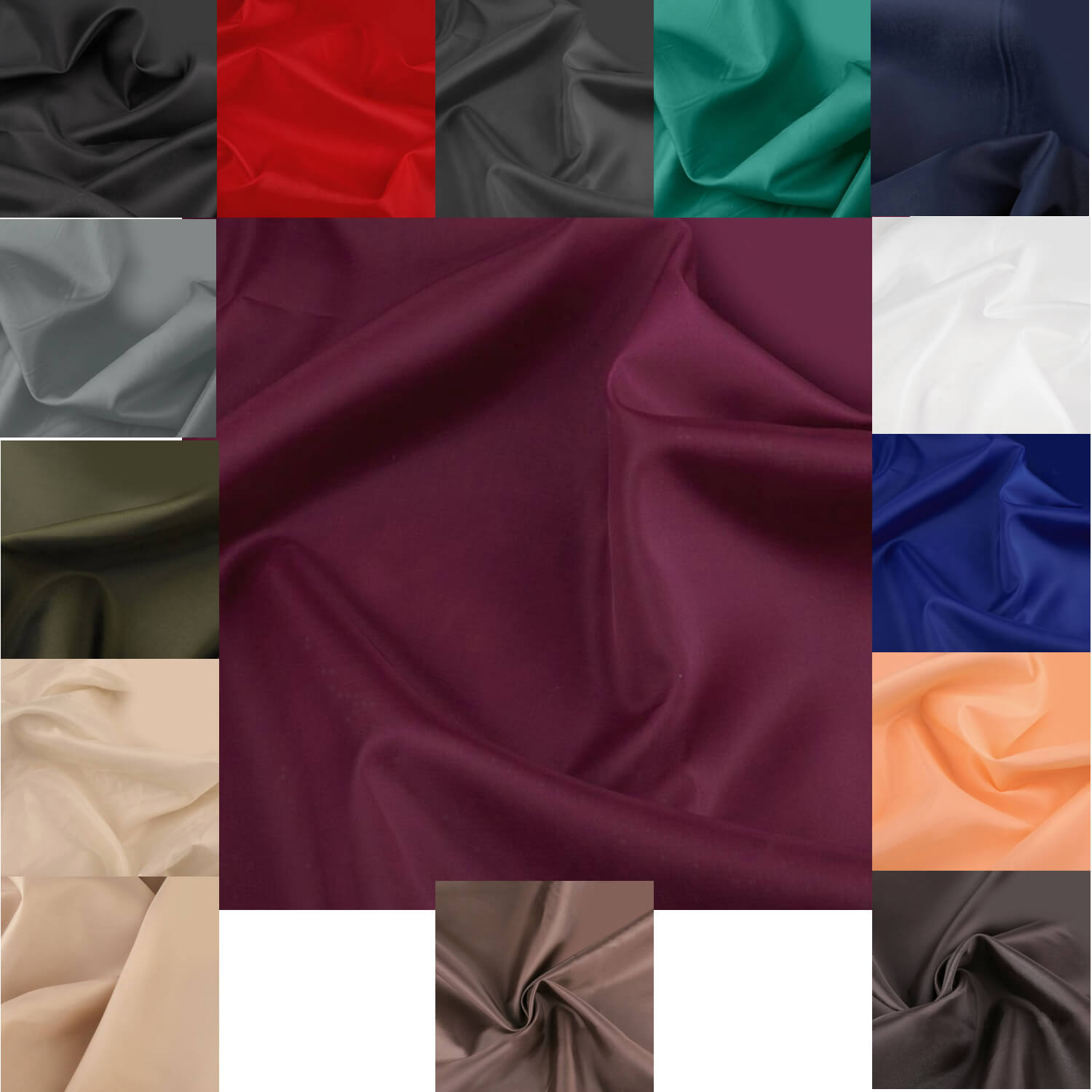 Futterstoff in 50cm Schritte - 150cm Breit - verschiedene Farben