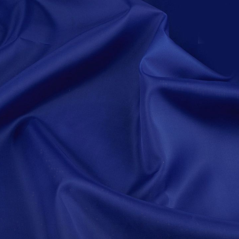 0,5m | Futterstoff 150cm Breit aus 100% Polyester in Marine Blau