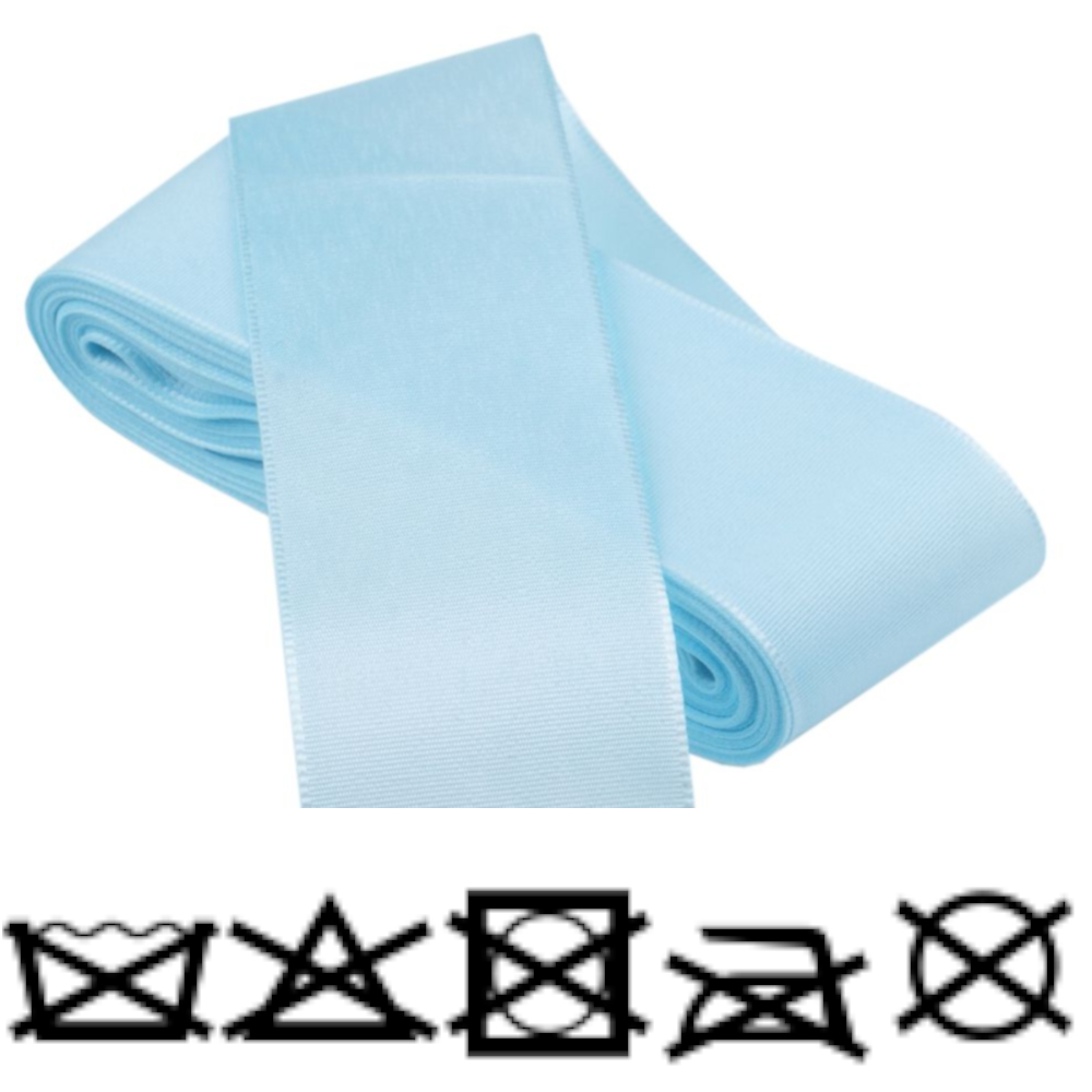 Taftband - Schleifenband - aus Polyester 52mm Breit in Hellblau