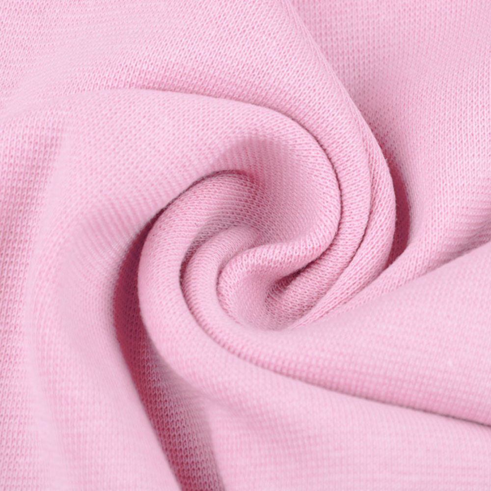 0,5m | Strickbündchen 70cm Breite in Rosa