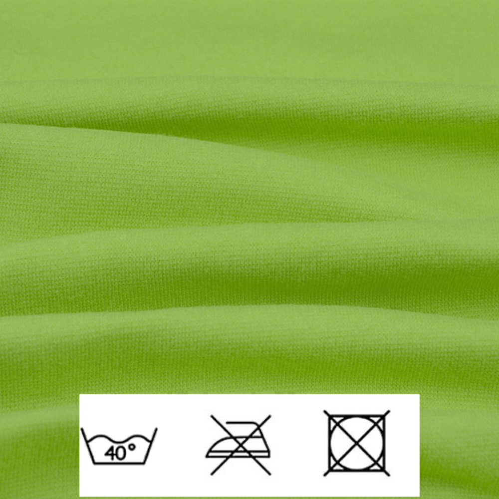0,5m | Strickbündchen 70cm Breite in Lime