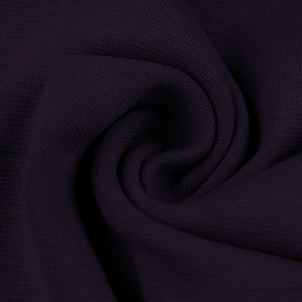 0,5m | Strickbündchen 70cm Breite in Lila (dunkel)