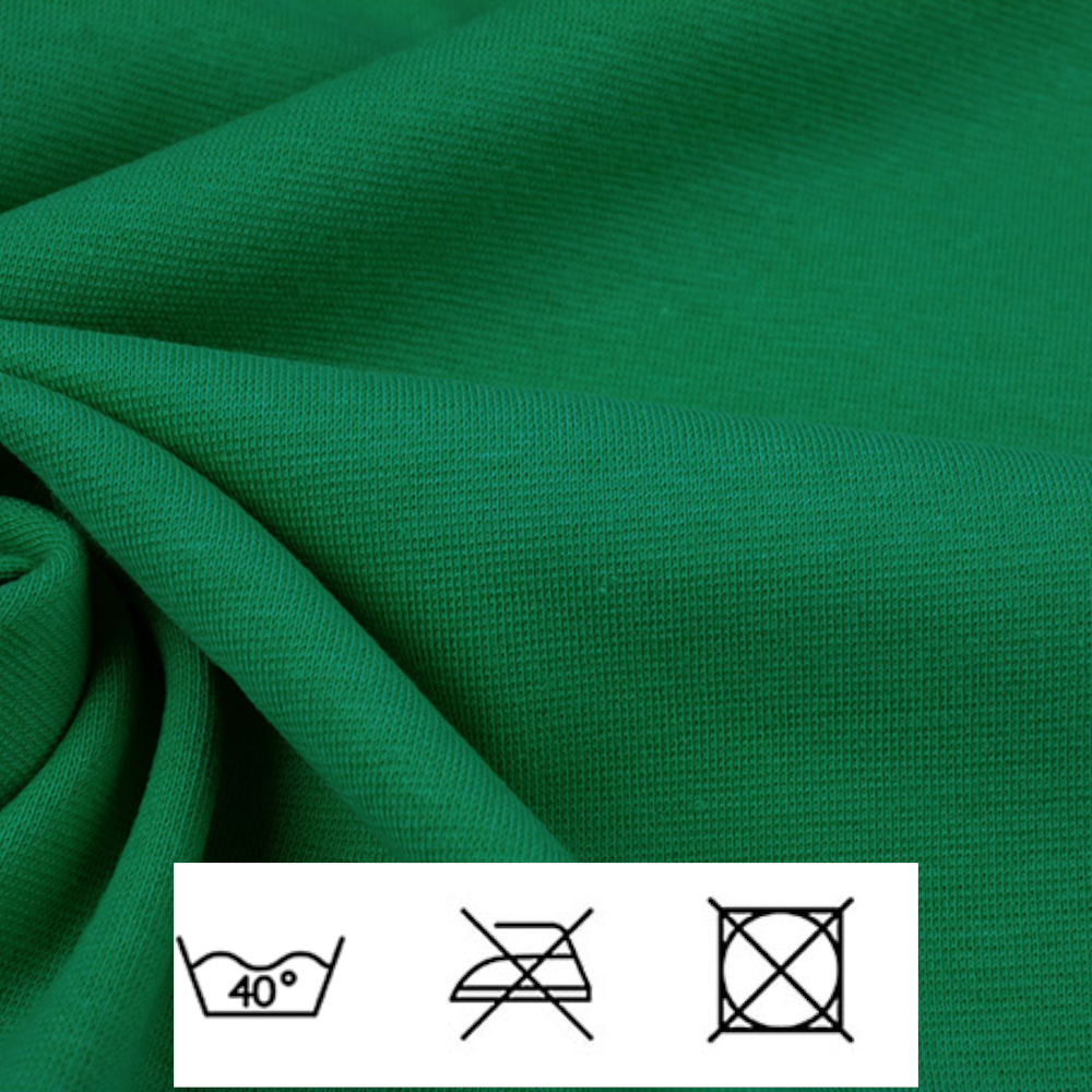 0,5m | Strickbündchen 70cm Breite in Apfelgrün