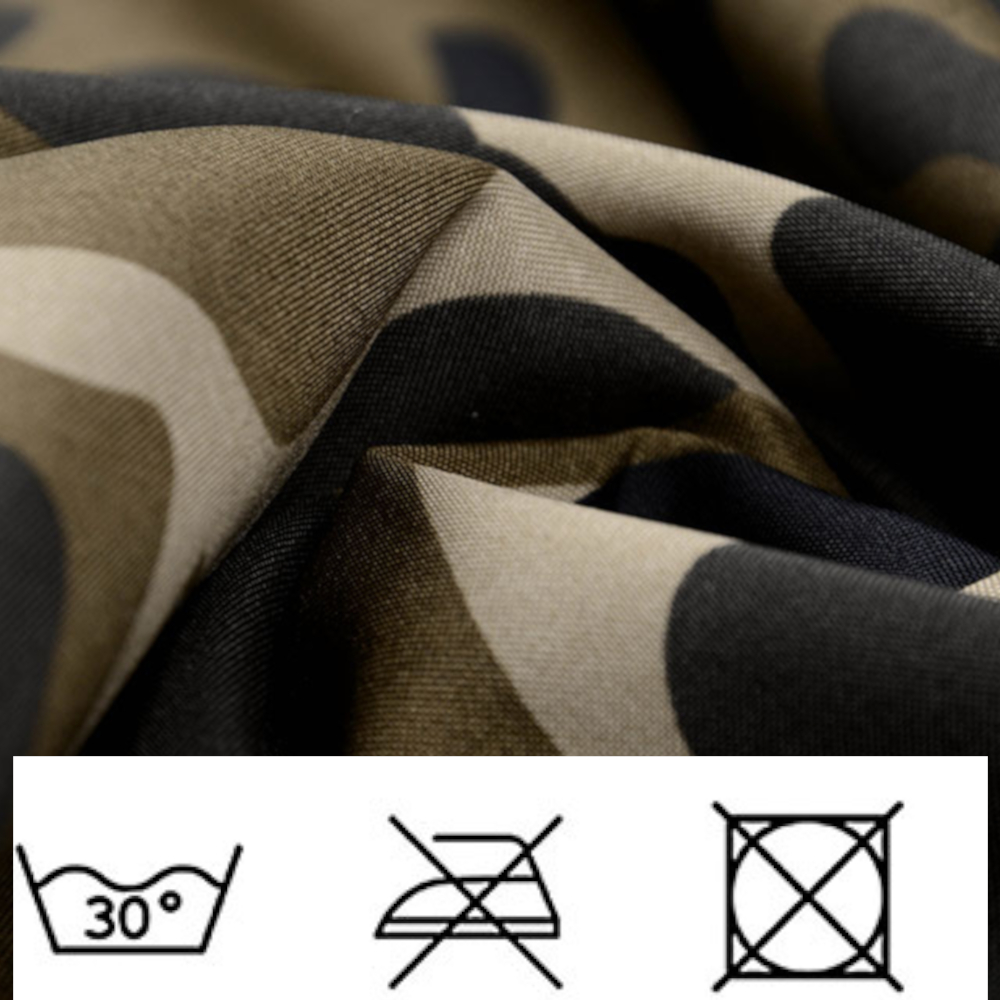 1m | Camouflage Polyester Stoff 150cm - wasserabweisend - Army
