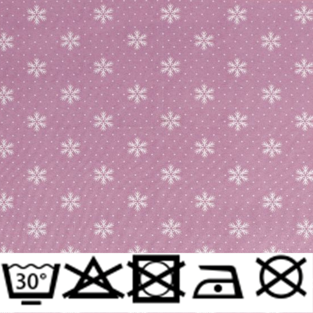 Dekostoff  Weihnachten 70g/m² - 160cm - 100% Polyester - Lila (2)