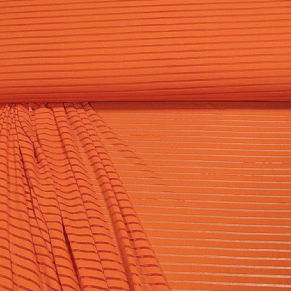1m | Feinjersey - uni - orange (1400)