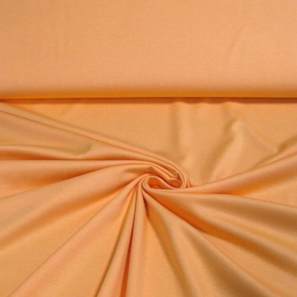 1m | Feinjersey - uni - orange (3364)