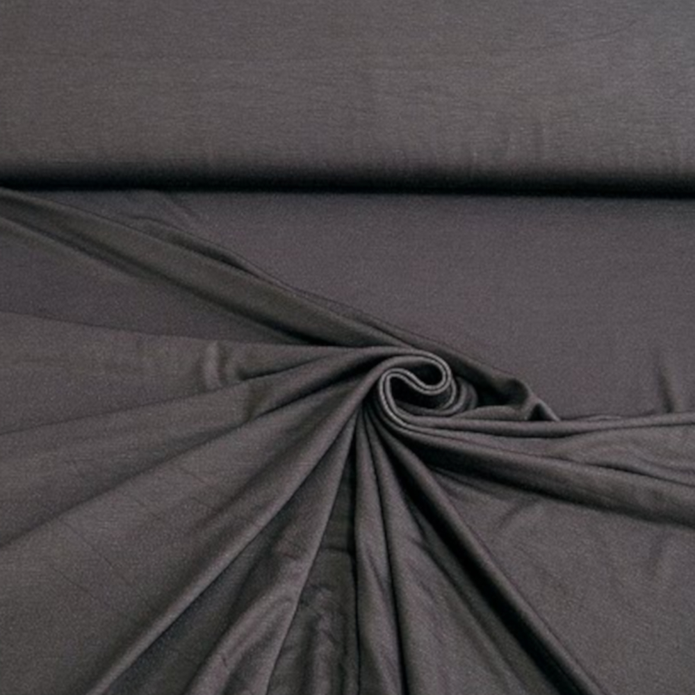 1m | Feinjersey - dunkelbraun (4102)