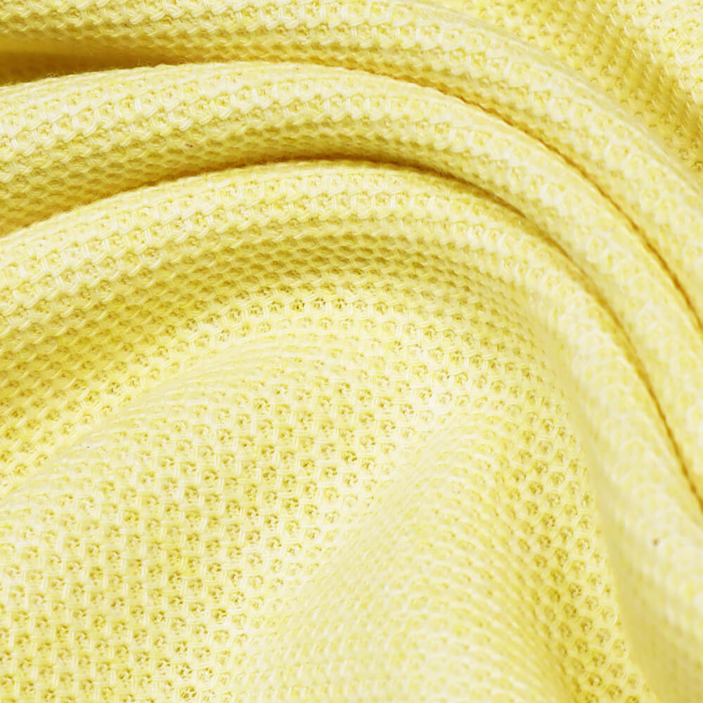 1m | Pique Jersey "Melange" - gelb (3629)