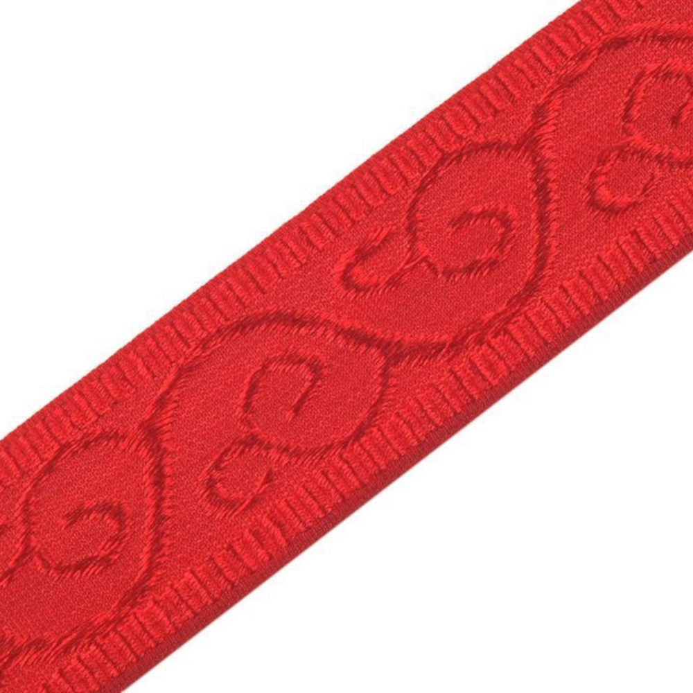 Webband 26mm Breite - aus 100% Polyester - in rot