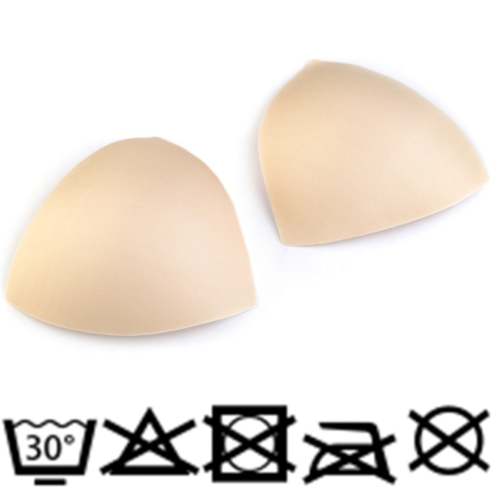 Einlagen für Bikini / Korsett - Größe XS in Hautfarbe